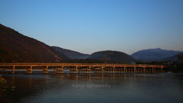 京都　嵐山渡月橋