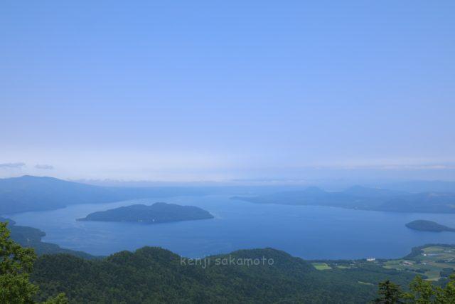 北海道 津別峠からの屈斜路湖